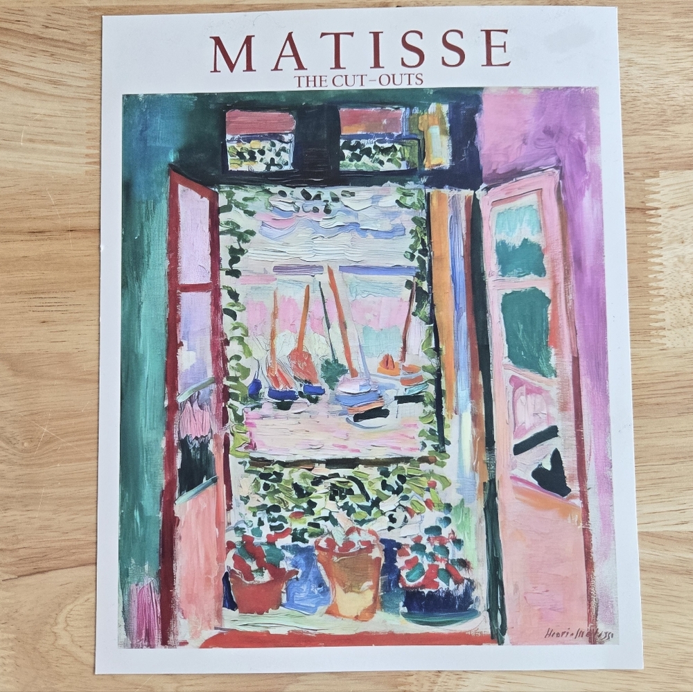 Henri Matisse Print Open Window 10 X 8 in